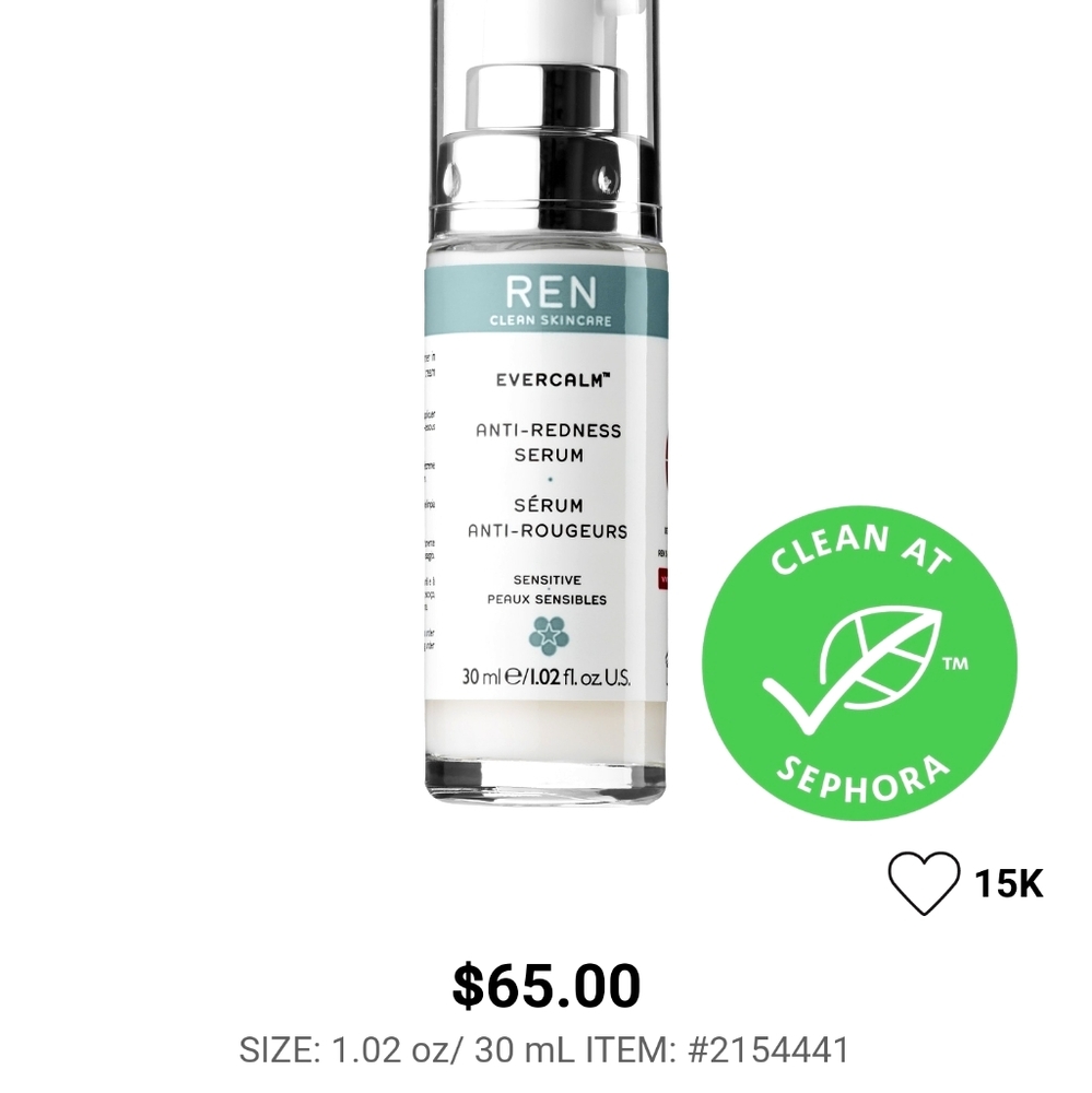 REN anti redness serum